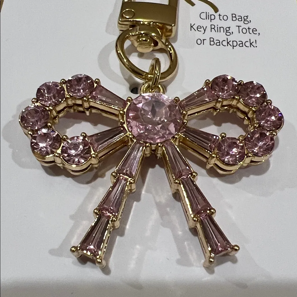 True To Form | Pink Ribbon 🎀 Bag Charm Red - Image 8