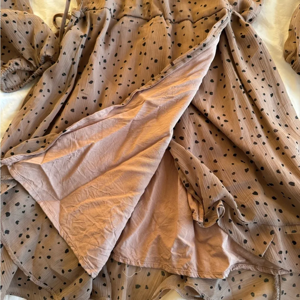 Abercrombie Dot Wrap Dress - Image 8