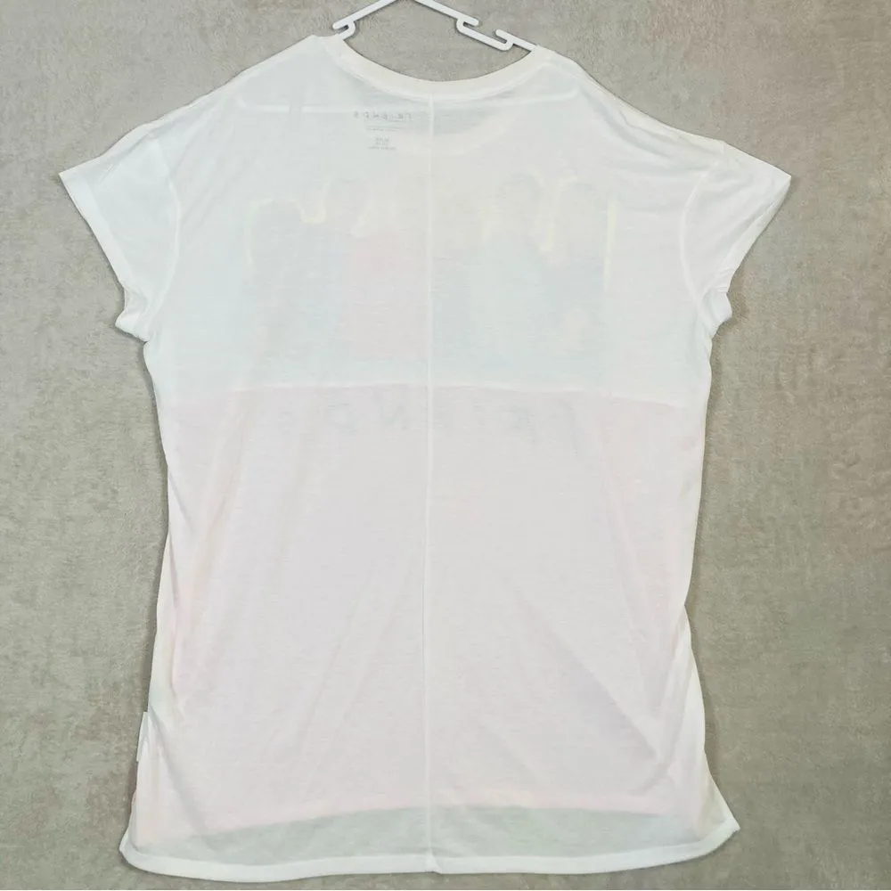Friends TV Show Short Sleeve Sleepshirt Graphic Cast Print XL Oversized White‎ White - Image 3
