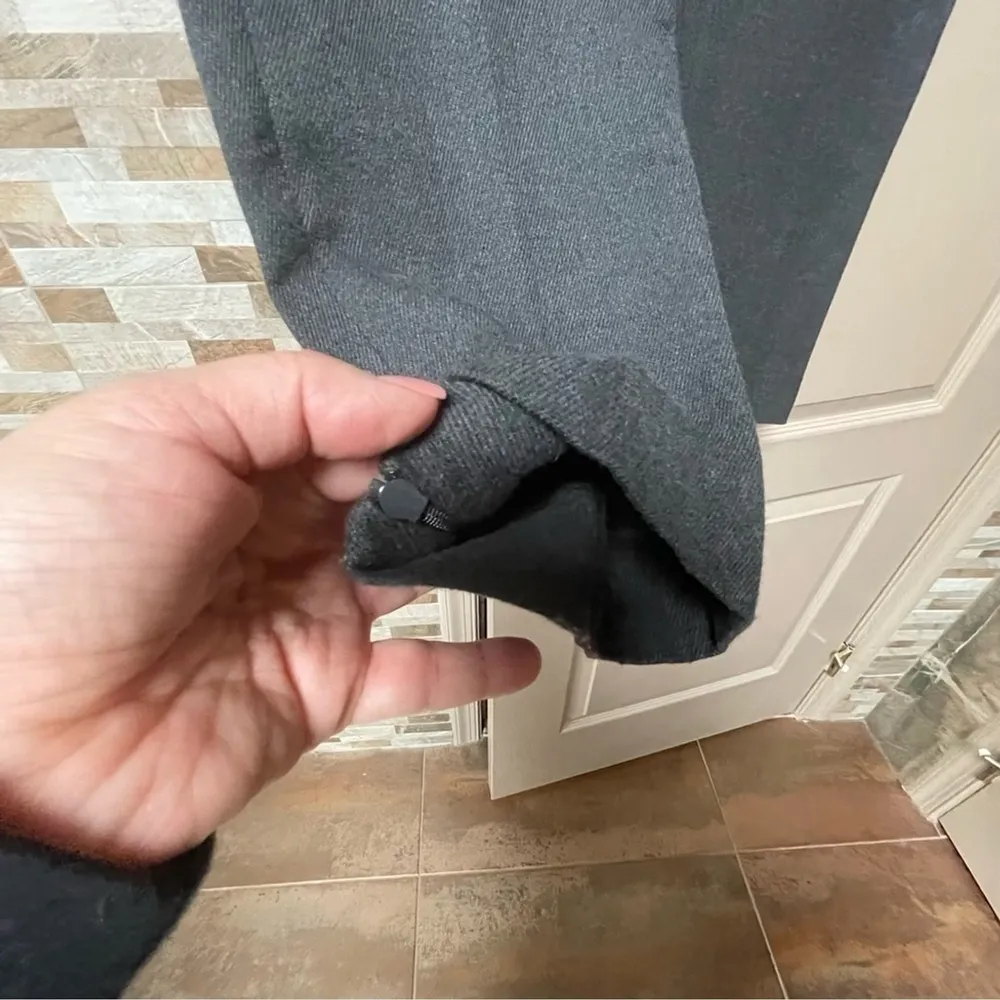 Banana Republic women’s 100% cotton trousers pants grey Sz 8 - Image 4