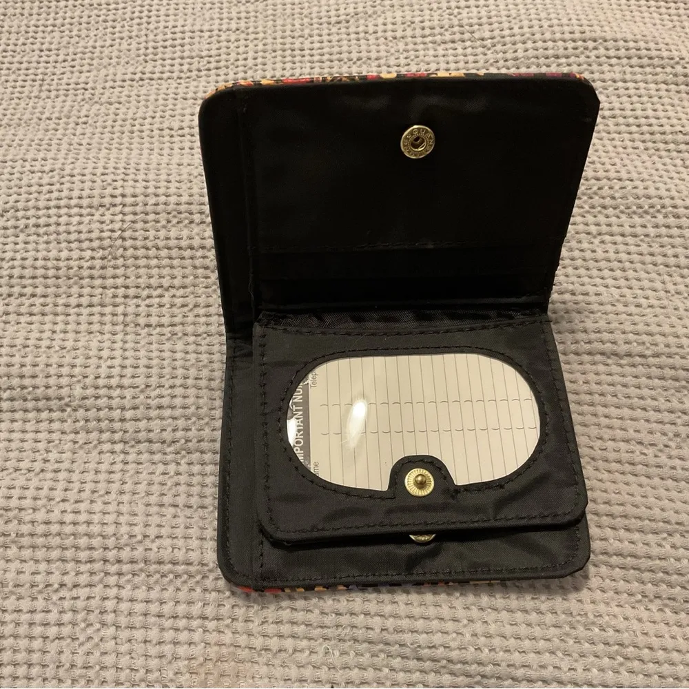 Sharon Small Twofold Floral Wallet Yellow - Image 4