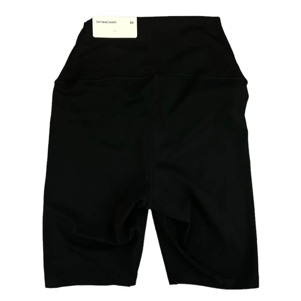 NWT Soma WKND 24/7 Crossover Waist Bike Shorts | Black | XS - Image 5