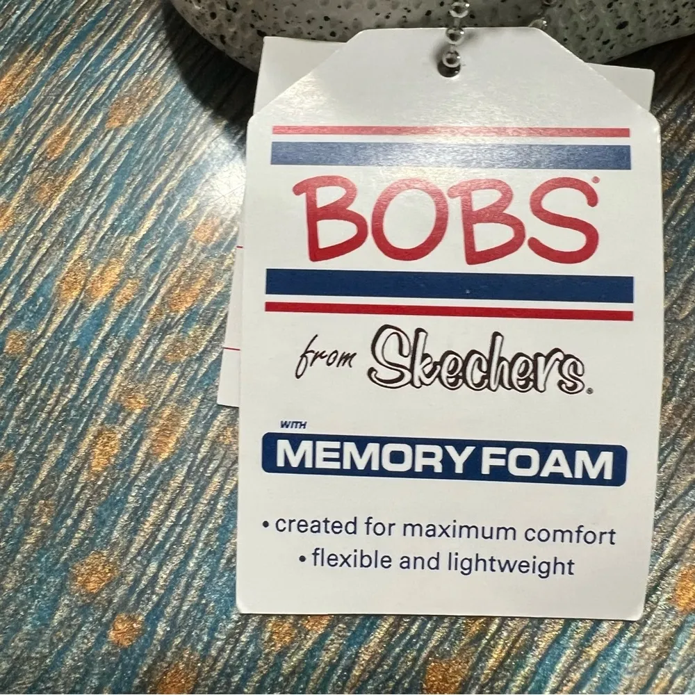 NWT Bobs Skechers Skipper Tide Pool Black white Shoes size 6 slip ons - Image 10