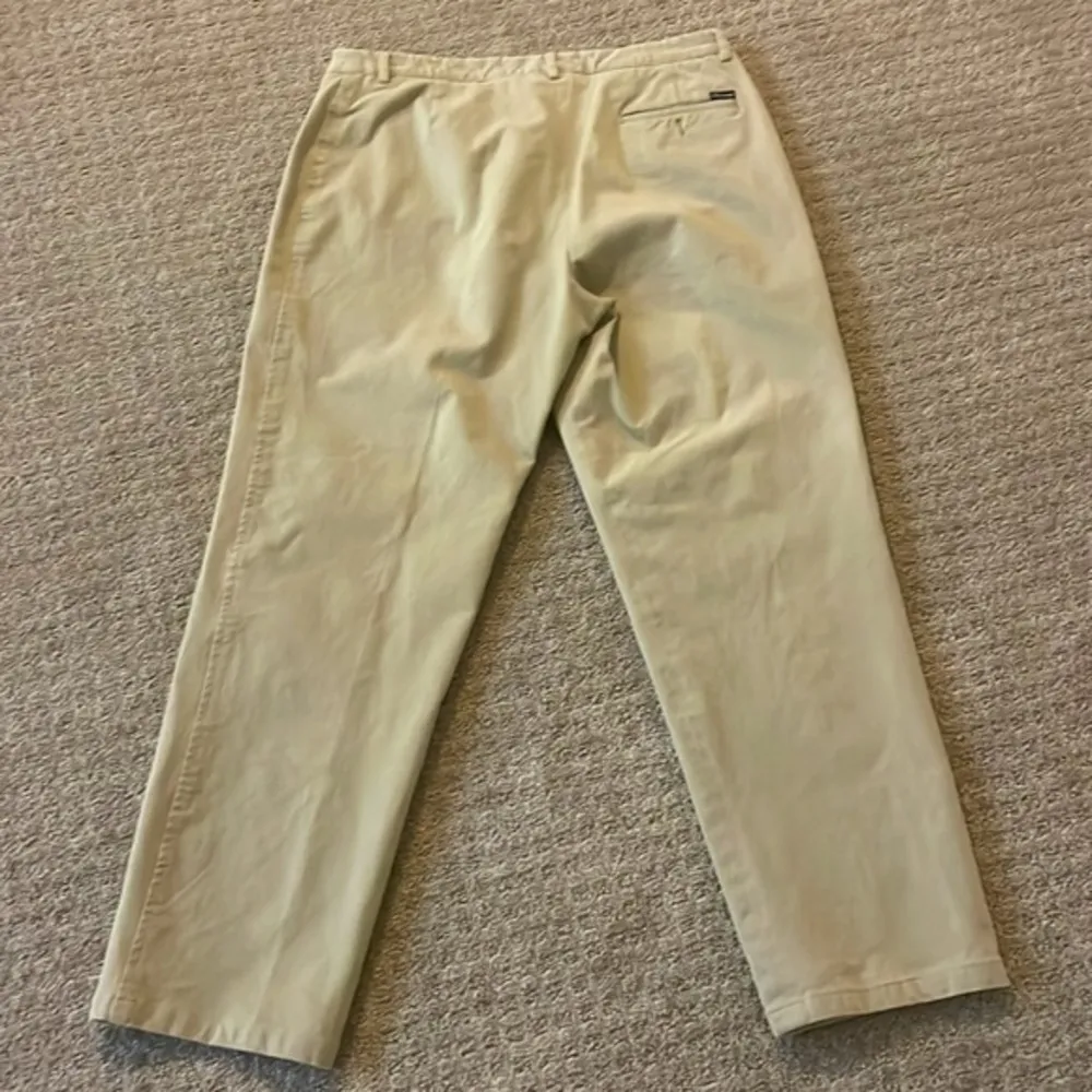 F. By Faconnable Flat Front Khaki Chino Pants - Image 2