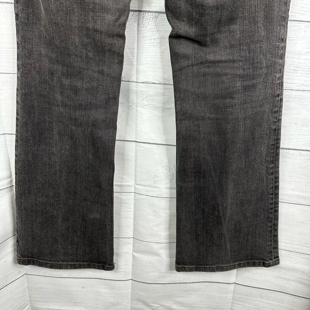 Cabi Womens size 6 Flap Pocket Boot Cut Denim Jeans Faded Black 204R - Image 8