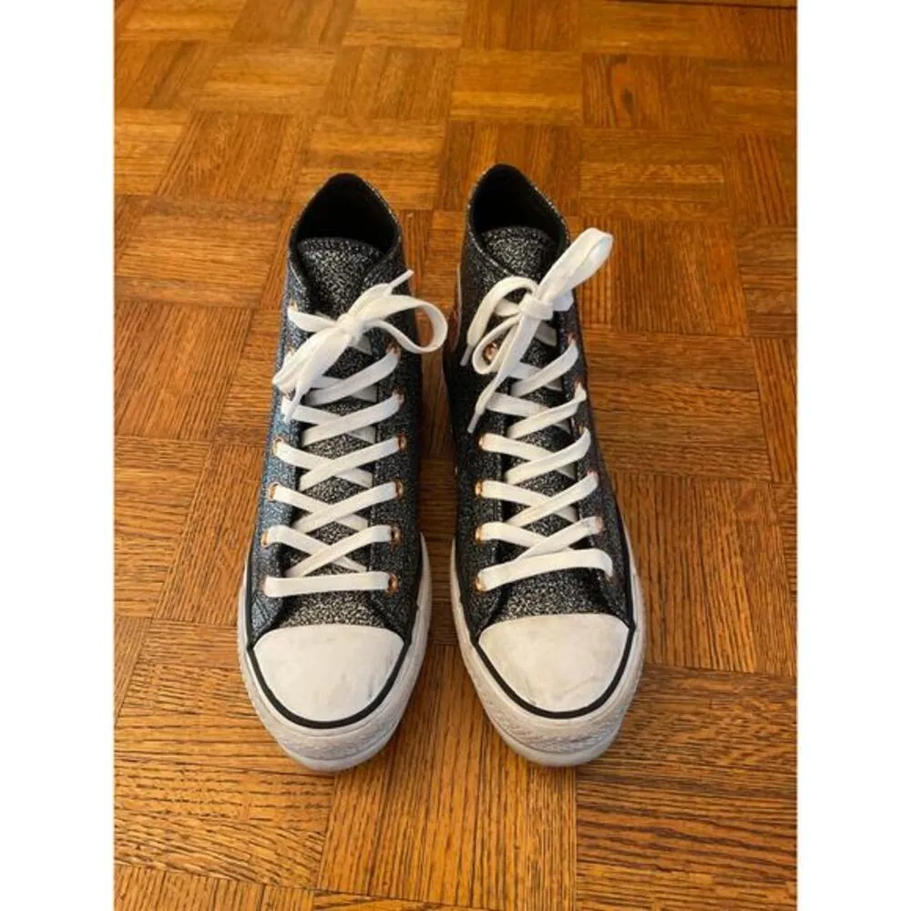 CONVERSE Chuck Taylor All Star Lift
Platform Glitter SIZE 8.5 - Image 2