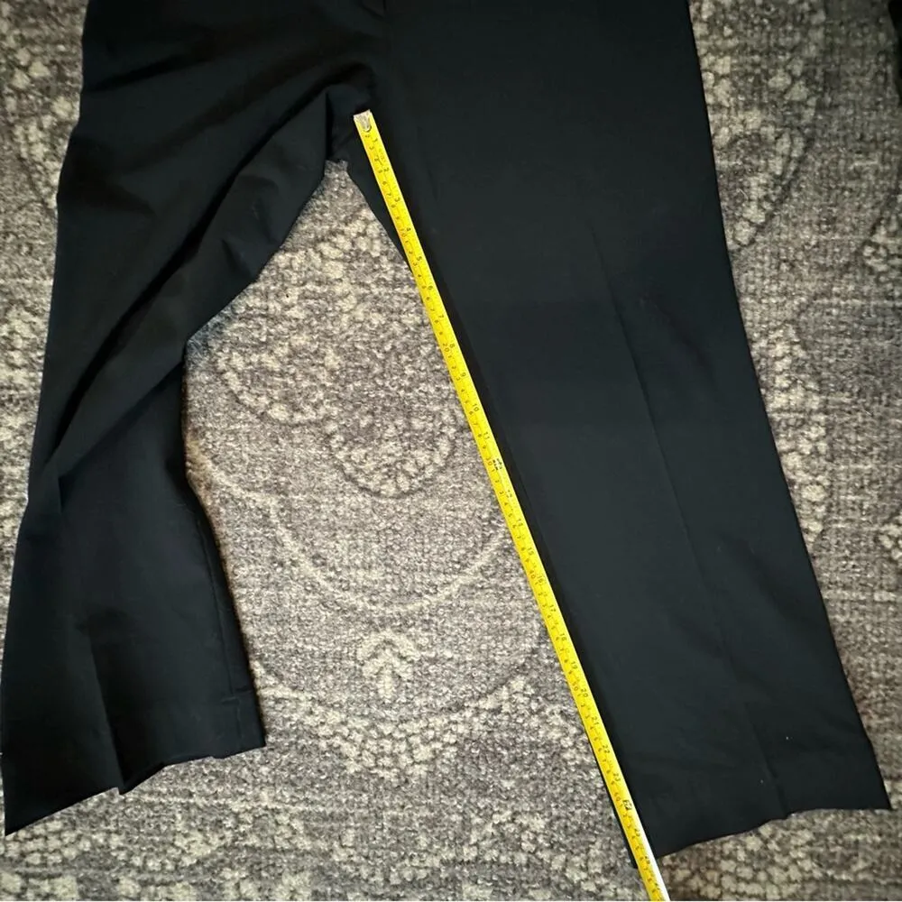 Jil Sander Women’s Size 40 8 Black Wool Blend Pants Trousers - Image 8