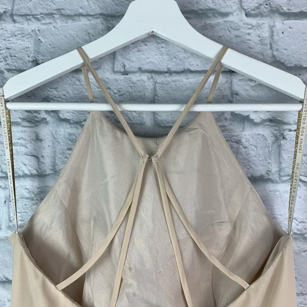 Jenny Yoo Halter Neck Maxi Cocktail Prom Dress Gown 8 NWT - Image 10