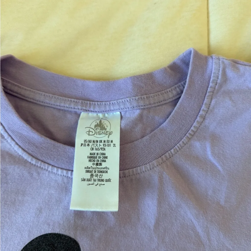 Disneyland Lavender Mickey Mouse Tee - Image 3