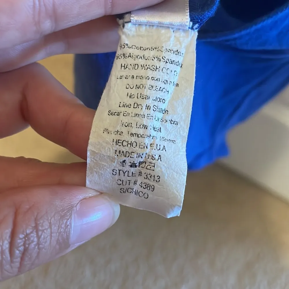 Womens Like New Blue Bodysuit - Image 3