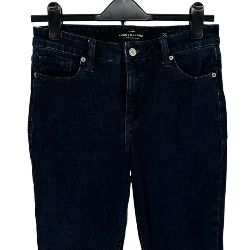 Lucky Brand Dark Denim Hayden Skinny Jeans size 6/28 - Image 4