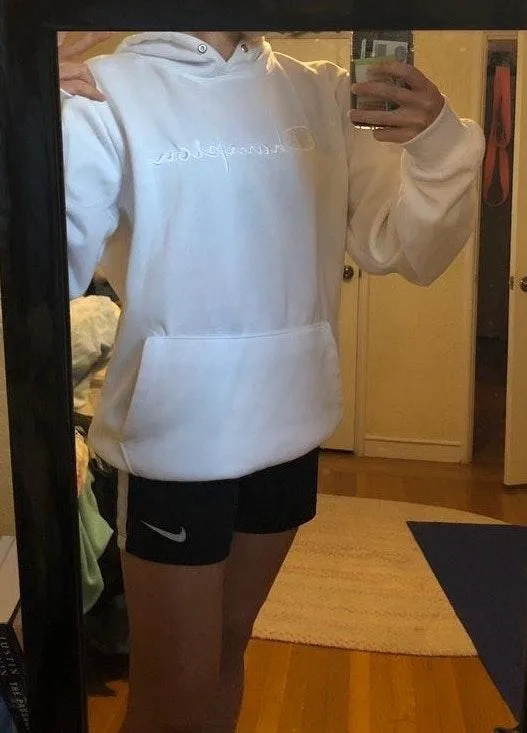 Champion White Hoodie - Image 3