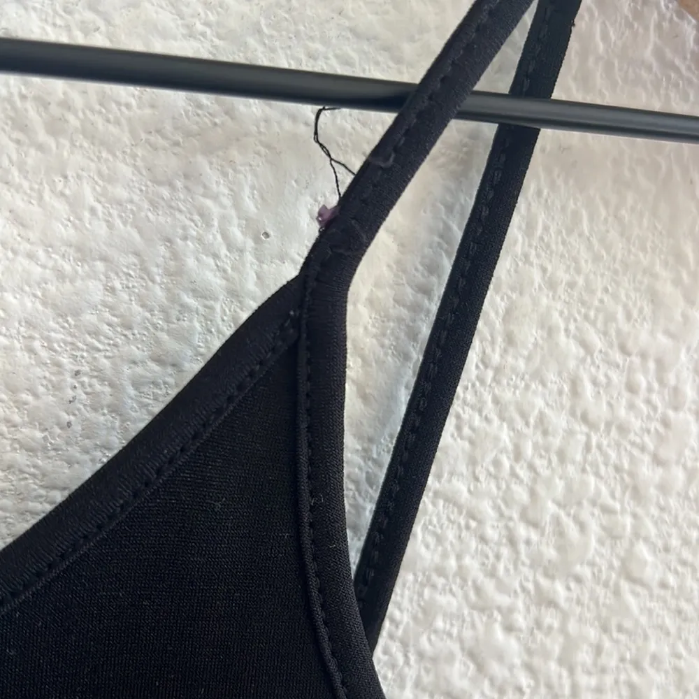 H&M X Coachella Official Collection Black Bodysuit Scoop Back US 4 - Image 6