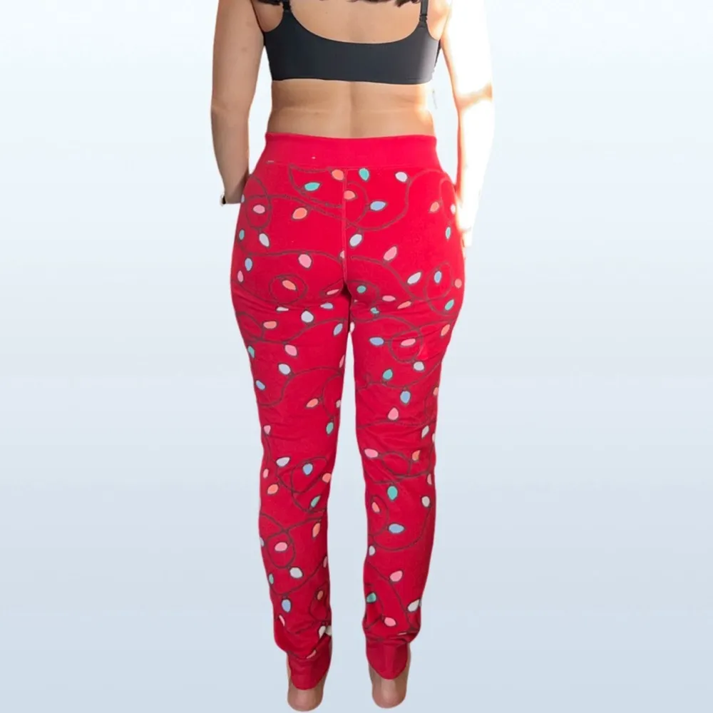 Live Love Dream Fleece Sleep Joggers, Size Small - Image 7