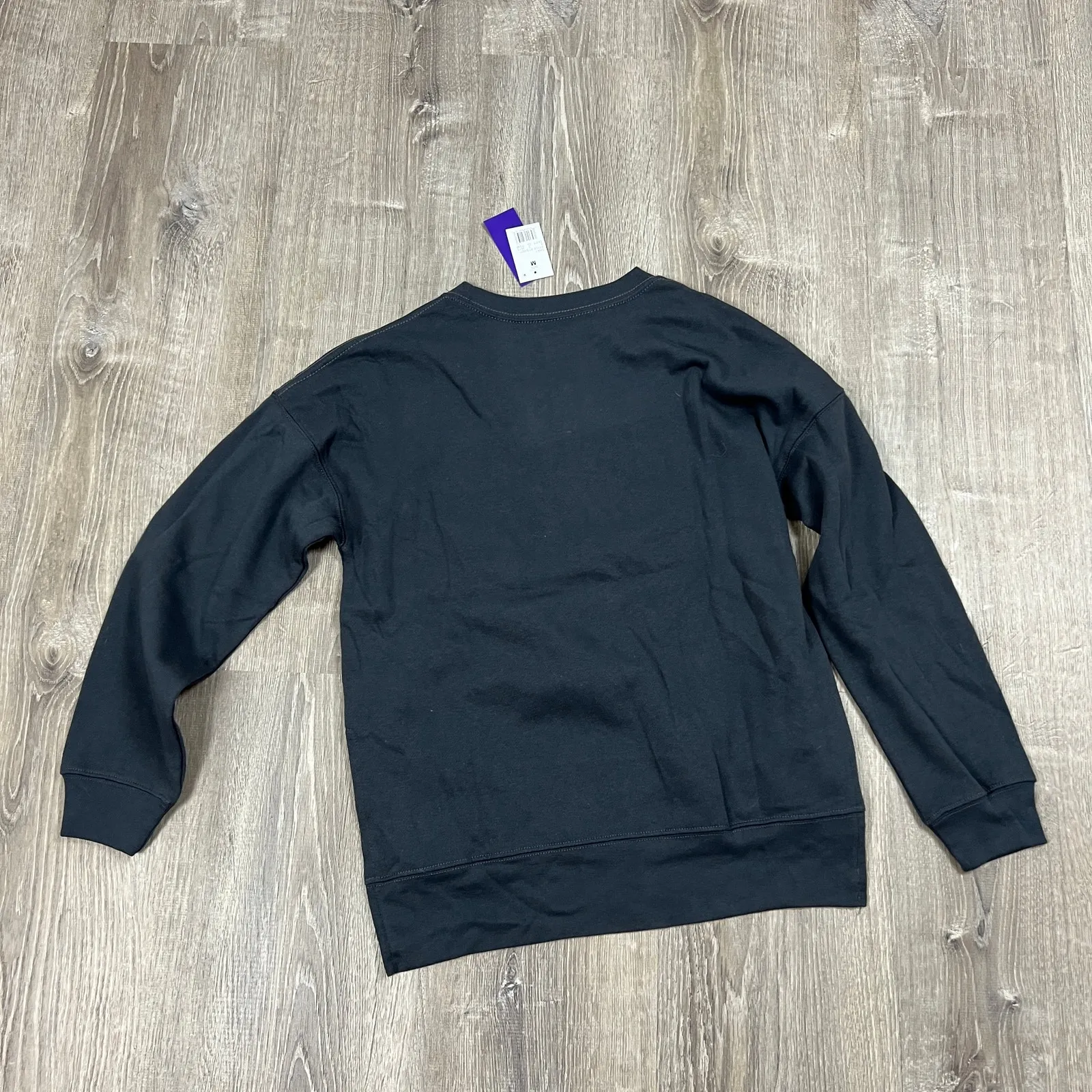 Betty Boop Women's Charcoal Gray Graphic Long Sleeve Sweatshirt - Image 8