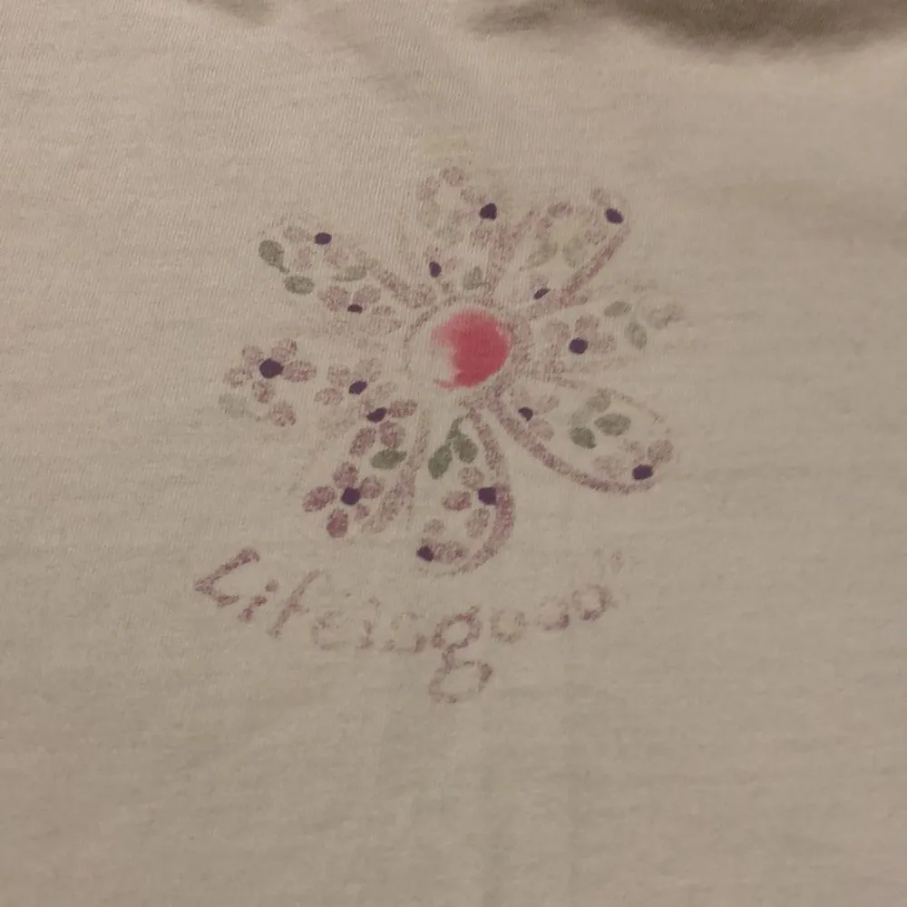 𝅺life is good sleep shirt size small . - Image 2