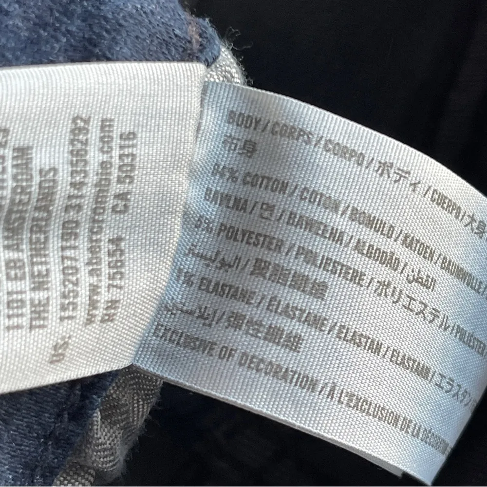 ABERCROMBIE & FITCH | Dark Blue Mid Rise Super Skinny Denim Jeans Sz 25 - Image 5