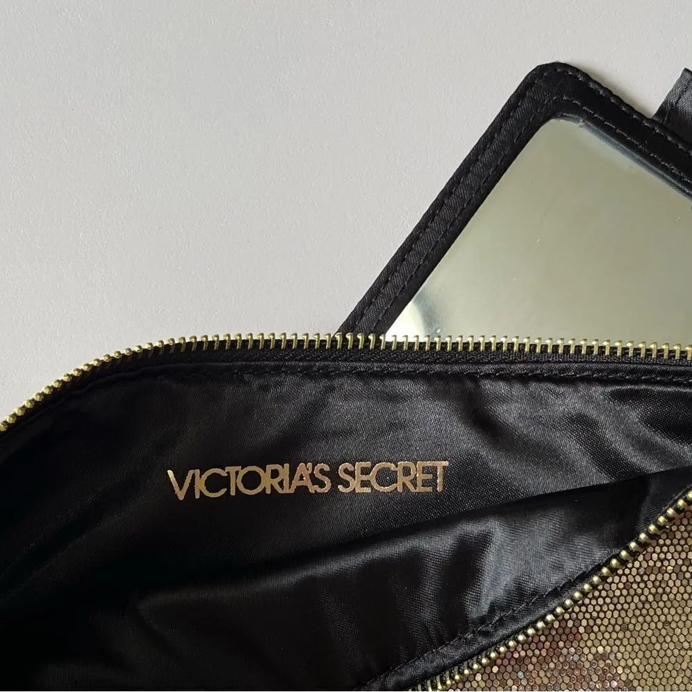 New Gold Glitzy Victoria’s Secret foldover clutch. - Image 3