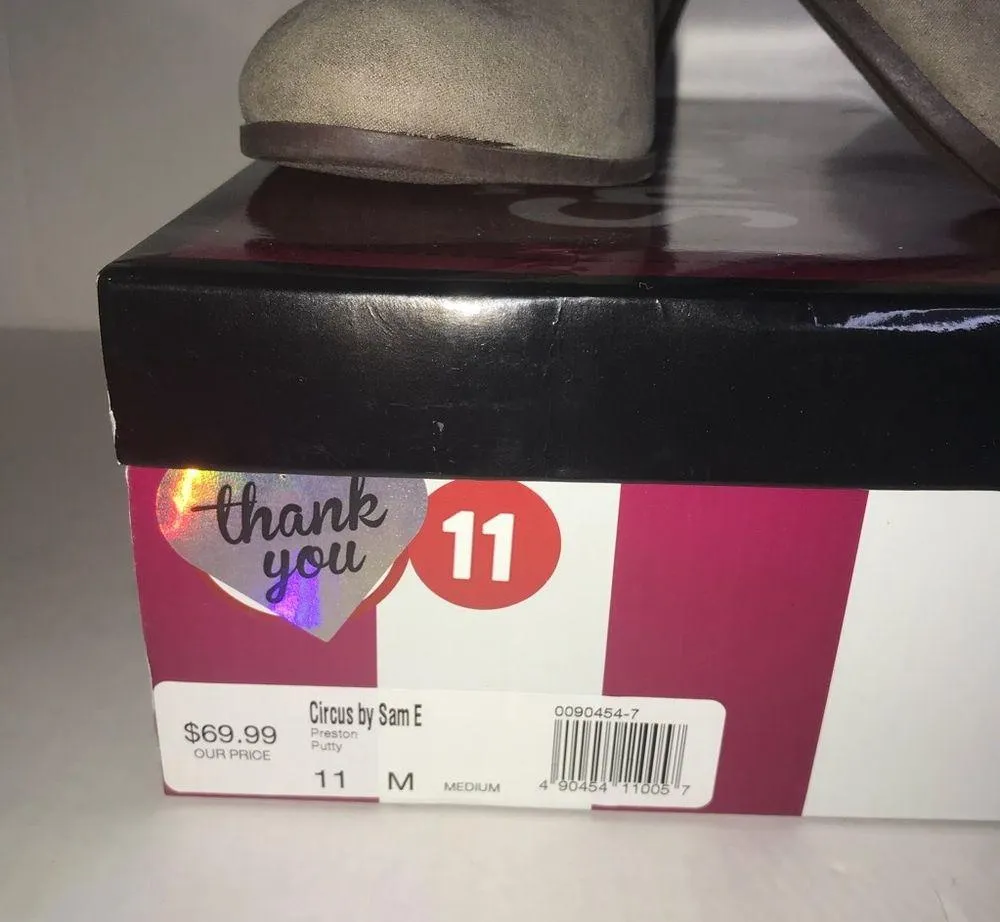Sam Edelman Booties Preston Ankle Boots Taupe Sz 11M NEW IN BOX Circus by Sam - Image 11