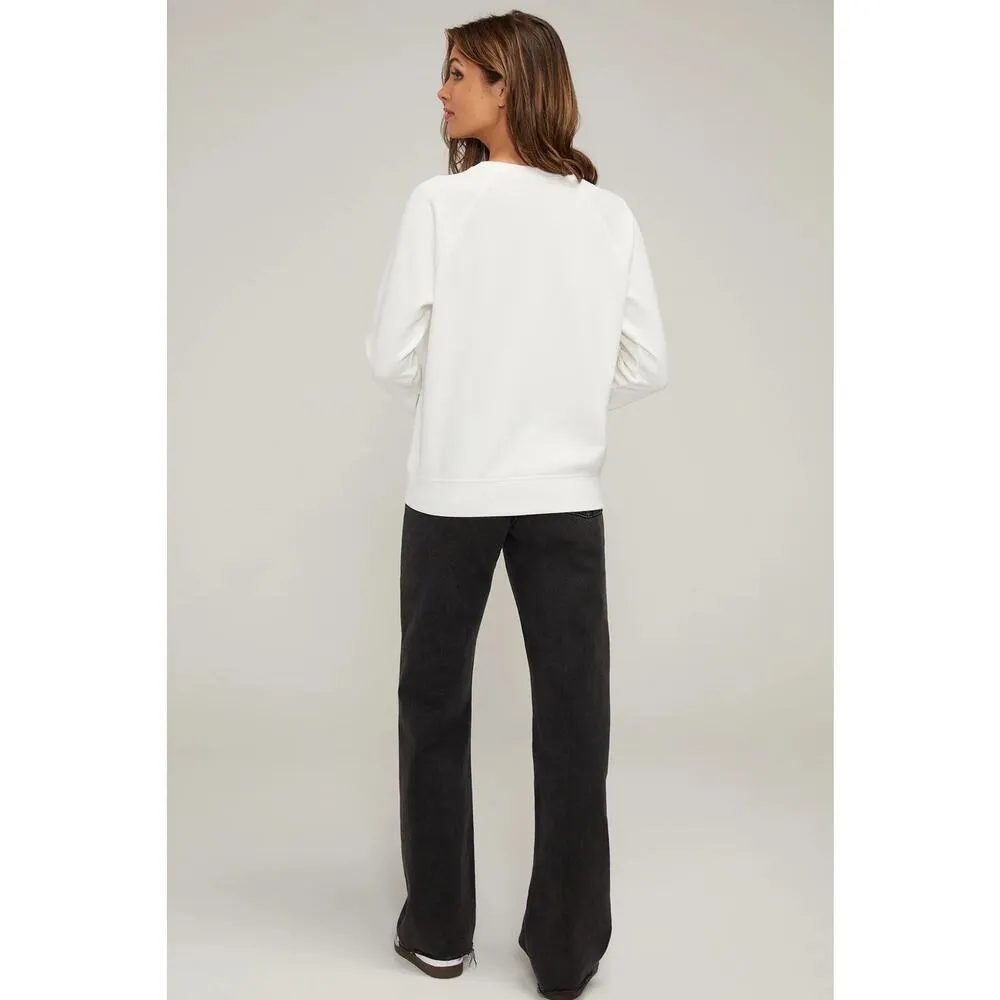 NWT! Wildfox Pickleball Champ Keely Raglan Sweatshirt - Size Medium - Image 6