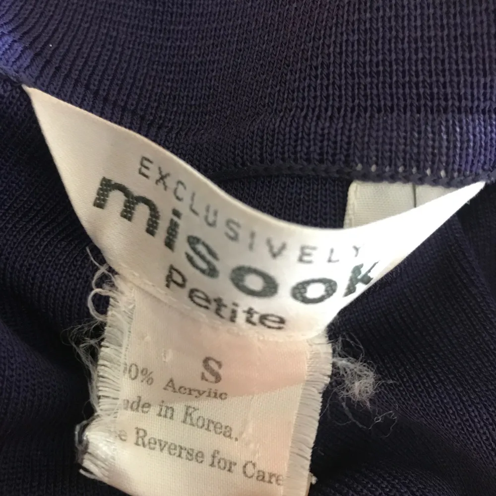 Misook Acrylic Open Sweater Cardigan - Image 6