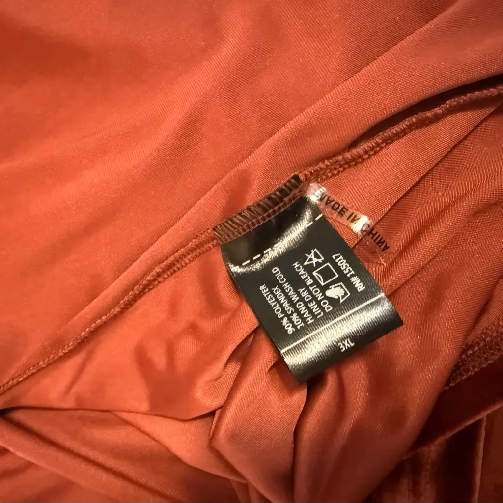 Baltic Born Terracotta Velvet Gown NWT - Image 6