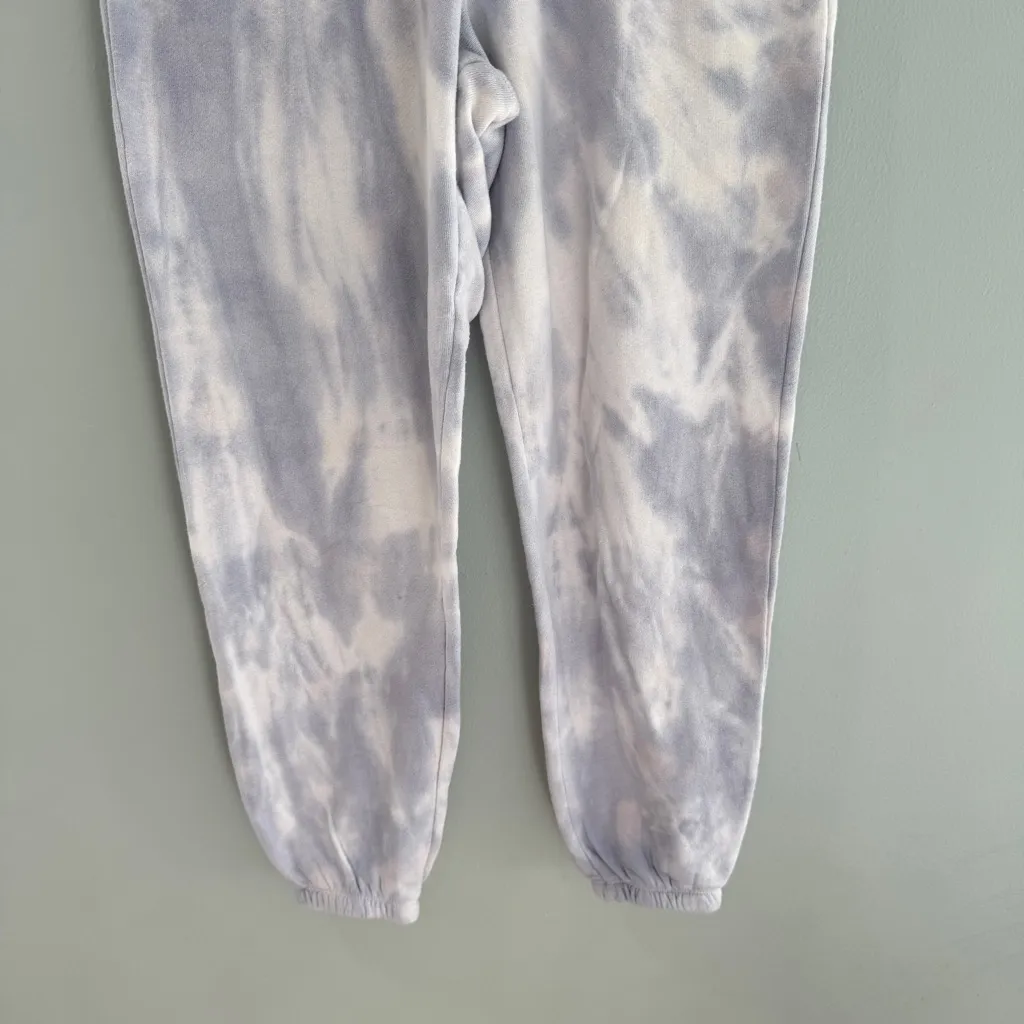 n:PHILANTHROPYTie-Dye Joggers Light Blue Small - Image 3