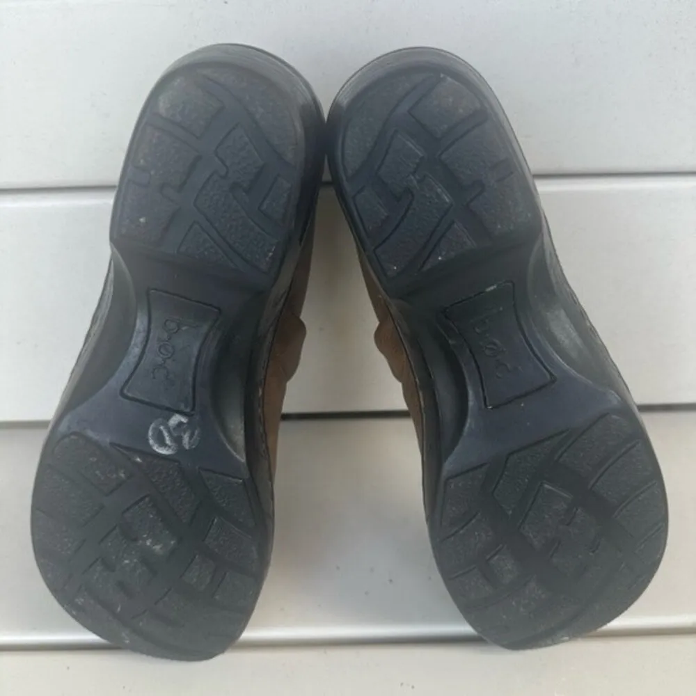 b.o.c. Women's Comfy Peggy Brown Faux Leather Slip - Image 9