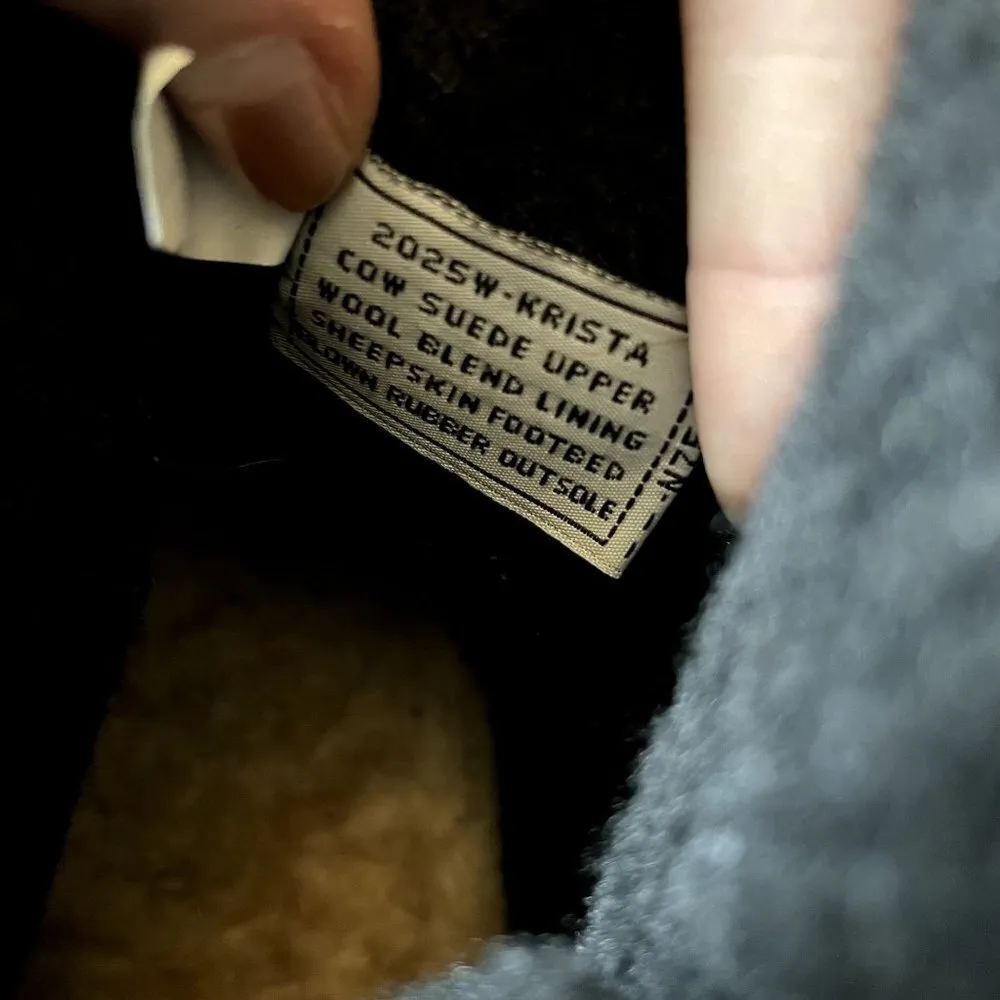 Bearpaw cow suede, wool lining, sheepskin winter boots chic warm comfortable win - Image 8