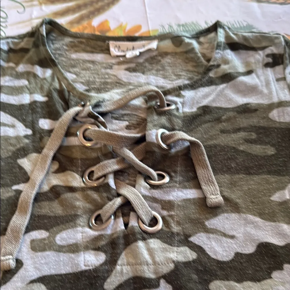 Cloud Chaser Green Camouflage Top - Image 3