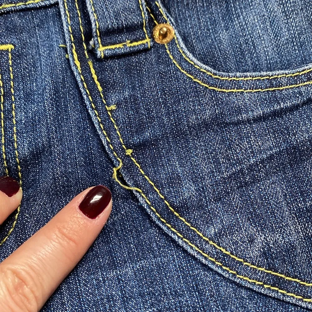 Vintage Y2K Boom Boom Bootcut Jeans Blue Size 29 - Image 10