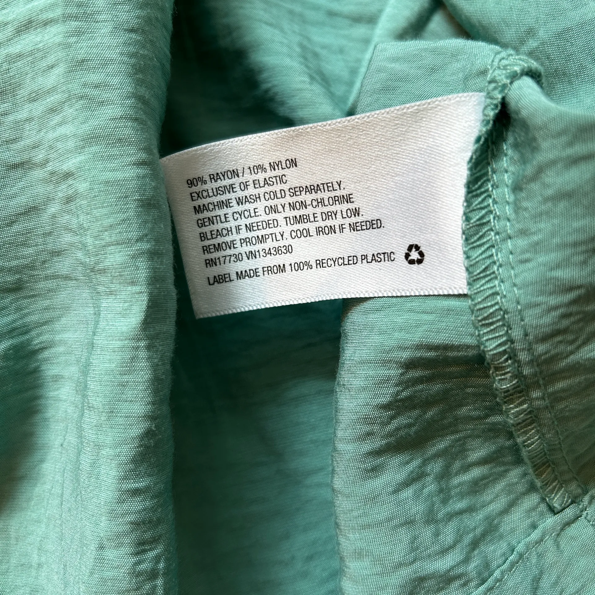 A New Day Smocked Long Sleeve Tent Dress w/ Pockets Size XL NWT - Image 9