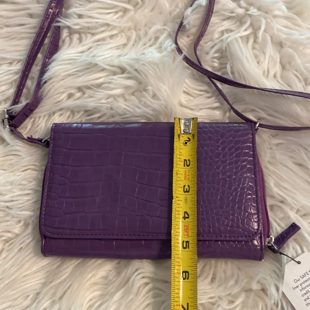 Mundi Purple Crossbody Bag brand new see all photos - Image 9