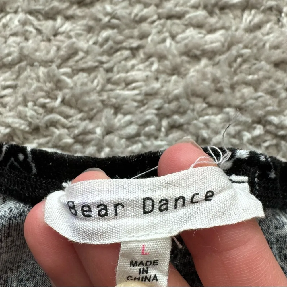 Bear Dance Astrology Constellation Mini Black Velvet Skirt - Image 8