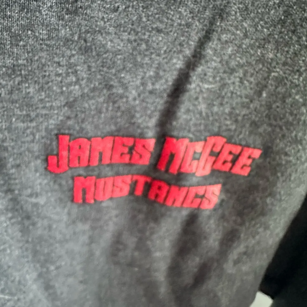 James McGee mustangs large hoodie Gray - Image 3