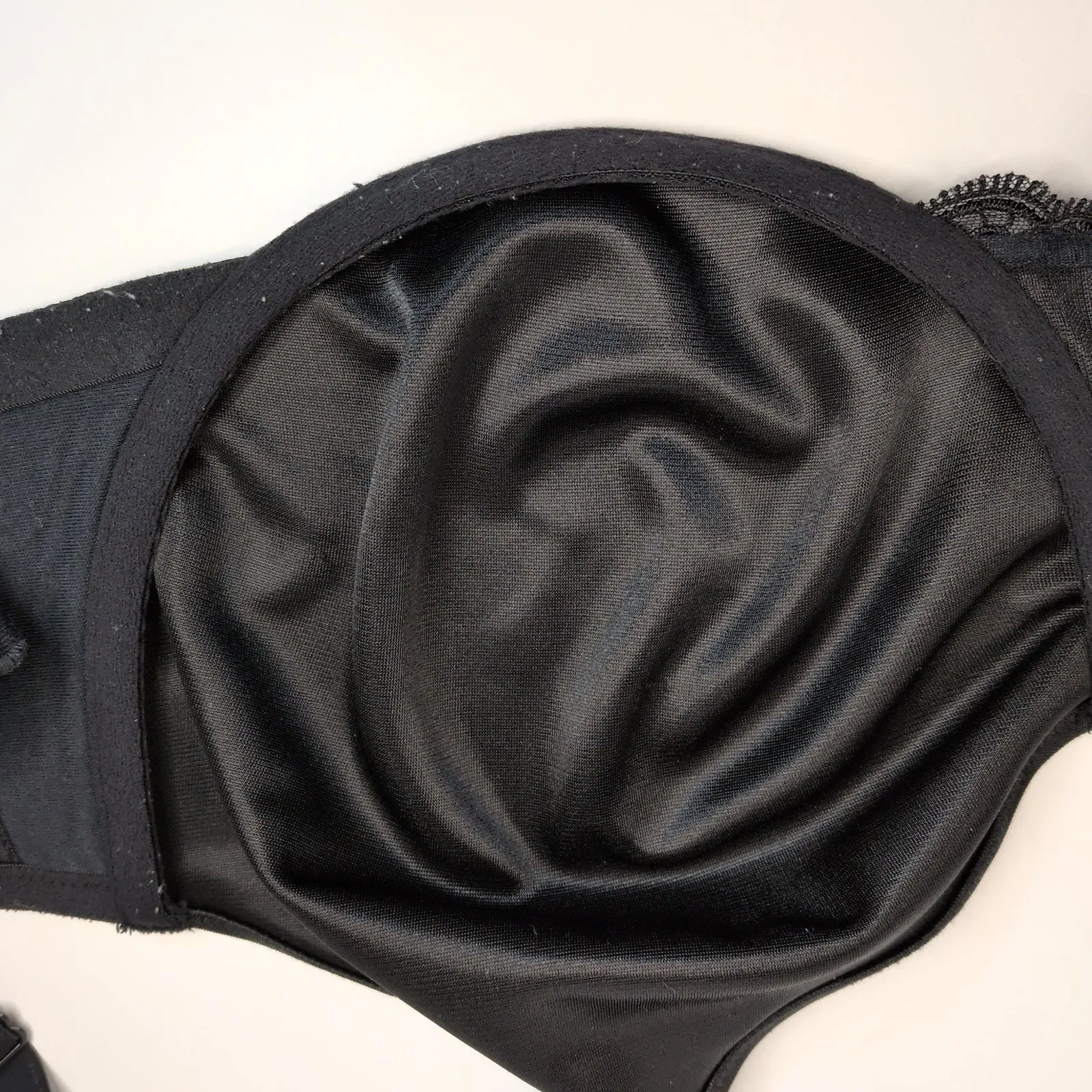 Soma Sensuous Sides Minimizer Bra‎ Black 38G Full Coverage Underwire - Image 4