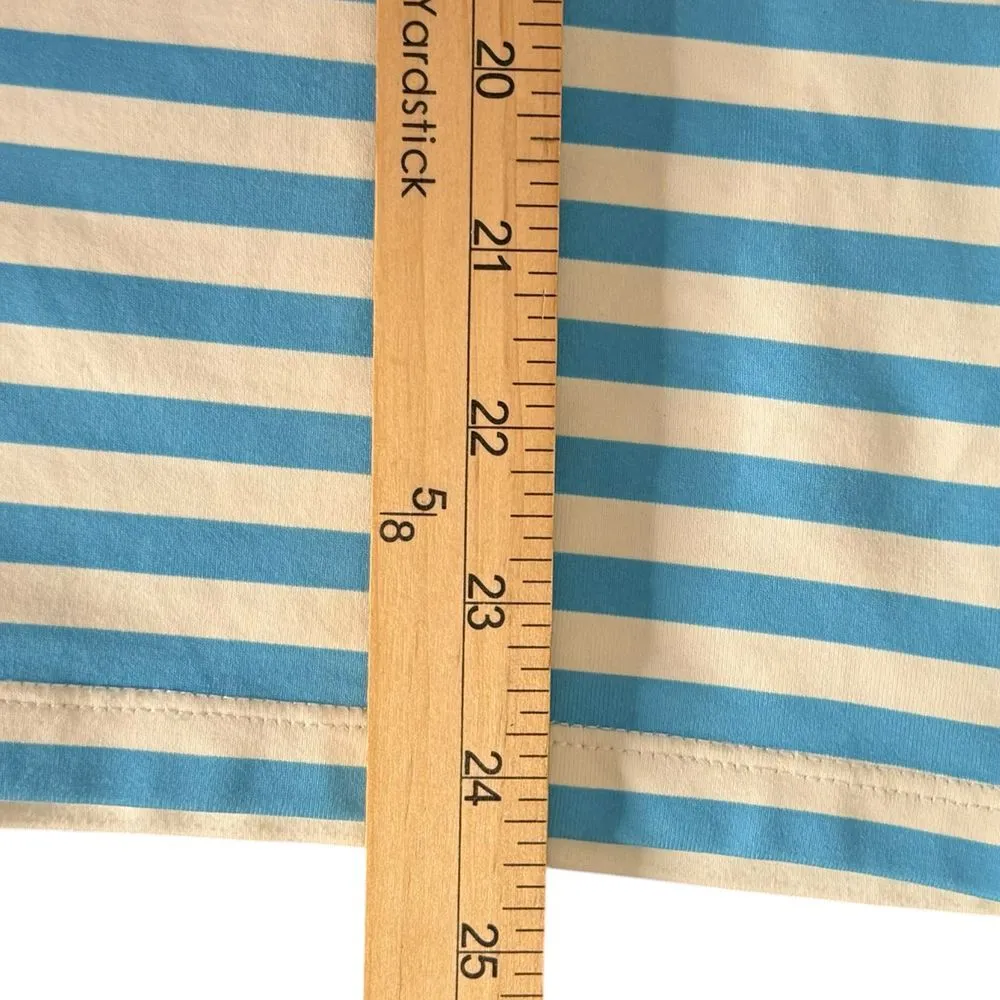 J. McLaughlin Catalina Cloth Striped Top Size S Orange Blue Coastal Preppy - Image 10