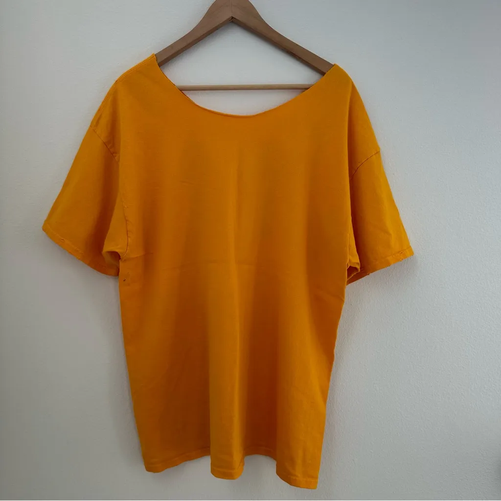 Yellow California Golden Bears UC Berkeley off the shoulder T - Image 6