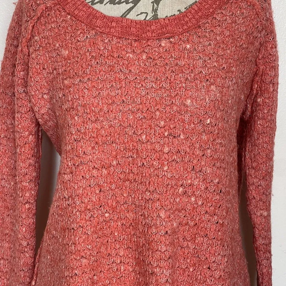 Free People Womens Sweater Medium Wool Blend Bohemian Boho Chic Y2k 90s Festival - Image 6