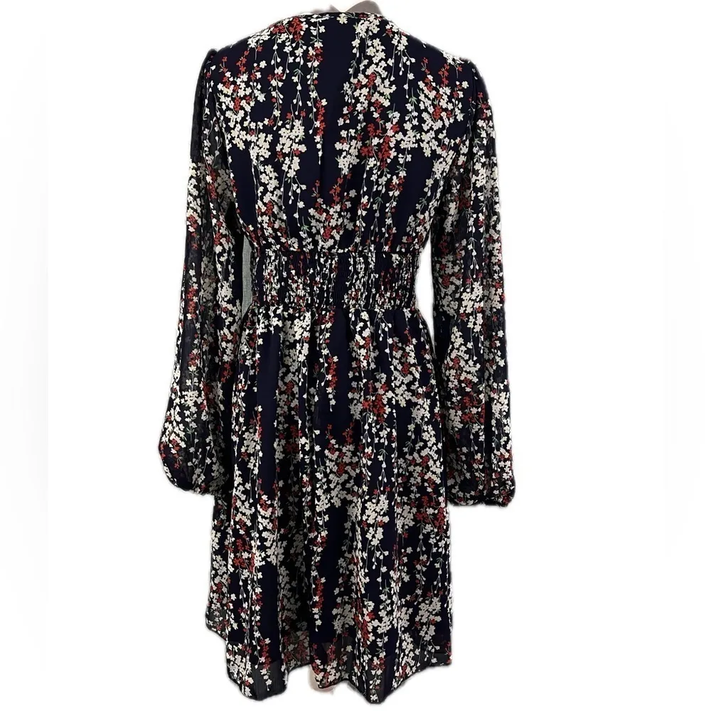NWT - Cupshe Cicely Ditsy Floral V-Neck Mini Dress - Size M - Image 7