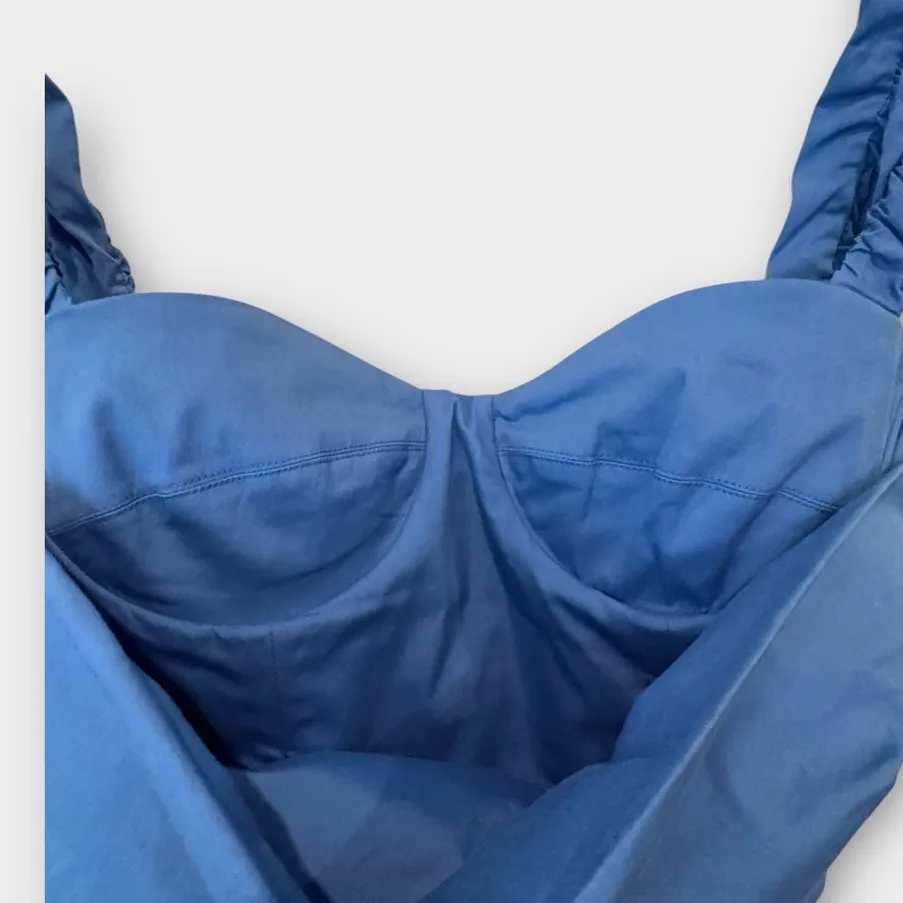 Sir The Label Azul Balconette Gown Size 3 US/8 Blue - Image 14