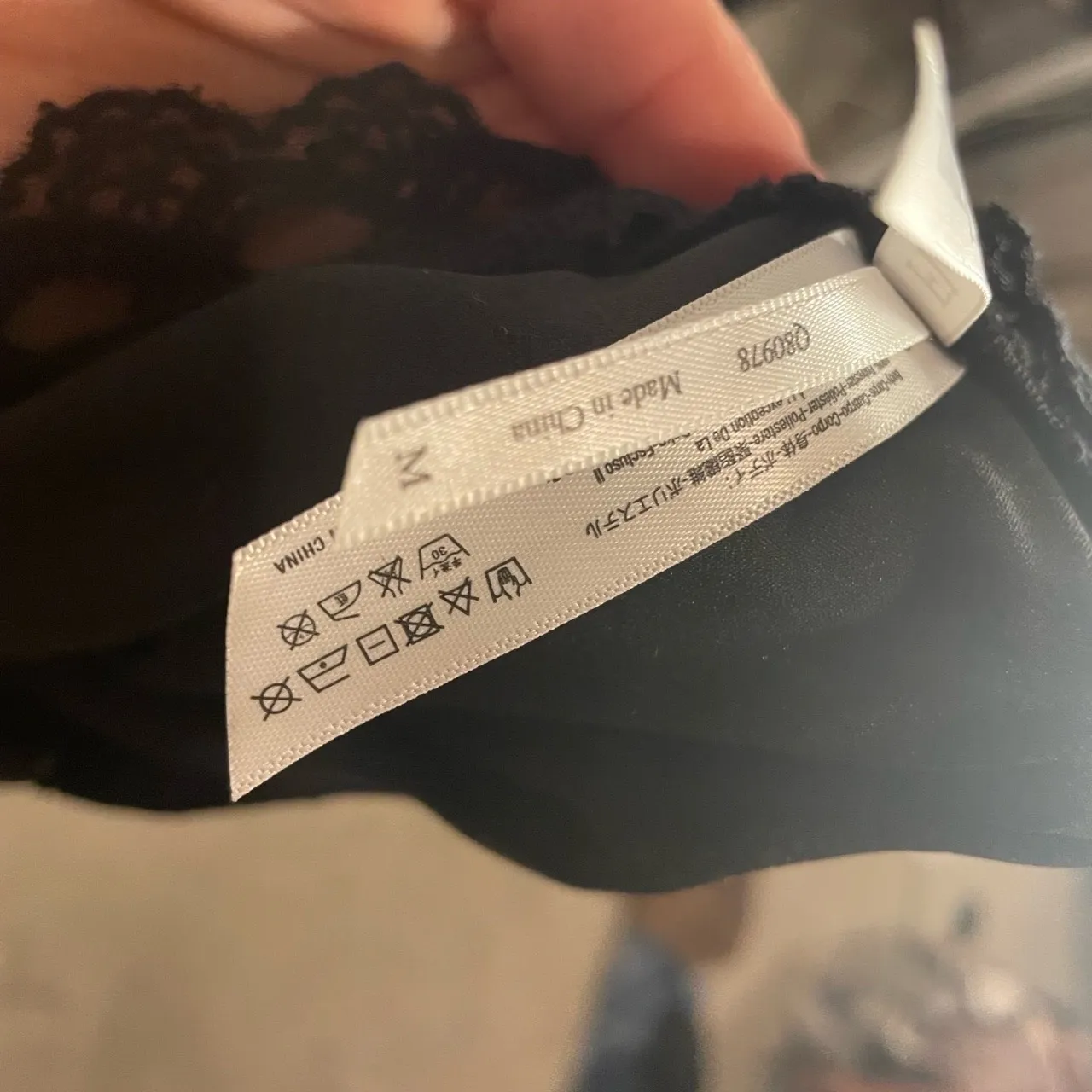 Flora Nikrooz Black T Back Satin Charmeuse Chemise Dress Size Medium - Image 6