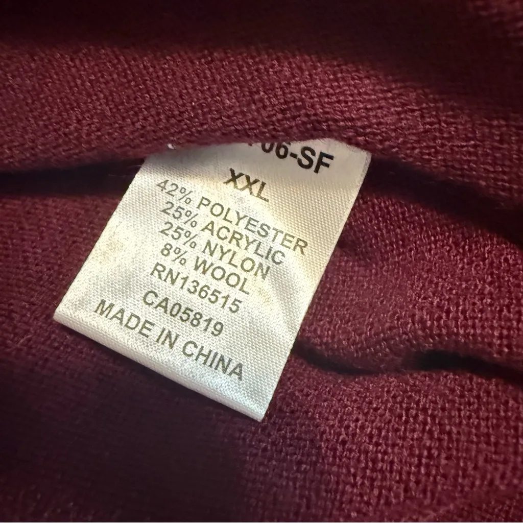 Stitches and stripes knit hoodie - Image 5