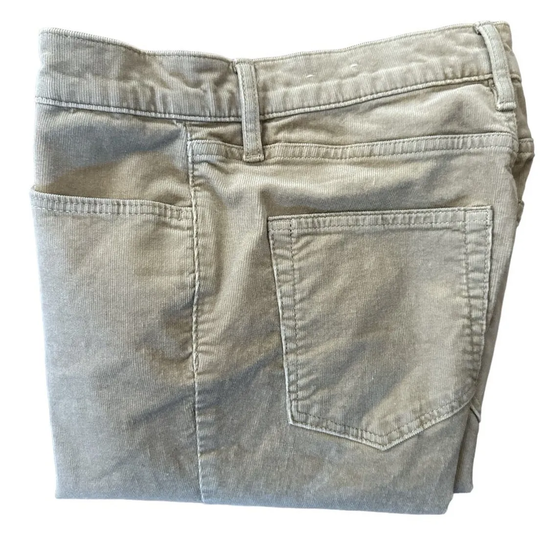 Loft high rise skinny corduroy pants bundle of 2 pairs tan & camel size 6 - Image 7