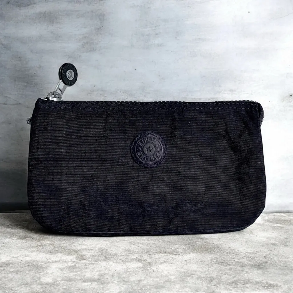 KIPLING 2 Piece Lot Creativity Large and Small Zip Pouches Wallet w/Compartments - Image 4