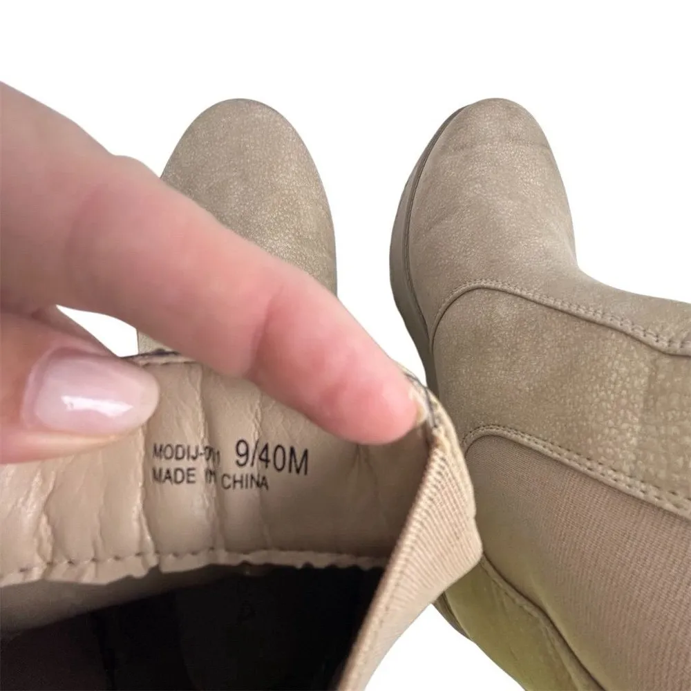 Dirty Laundry Women's Margo Chelsea Boot Brown Size 9 Ankle Chunky Heel - Image 8