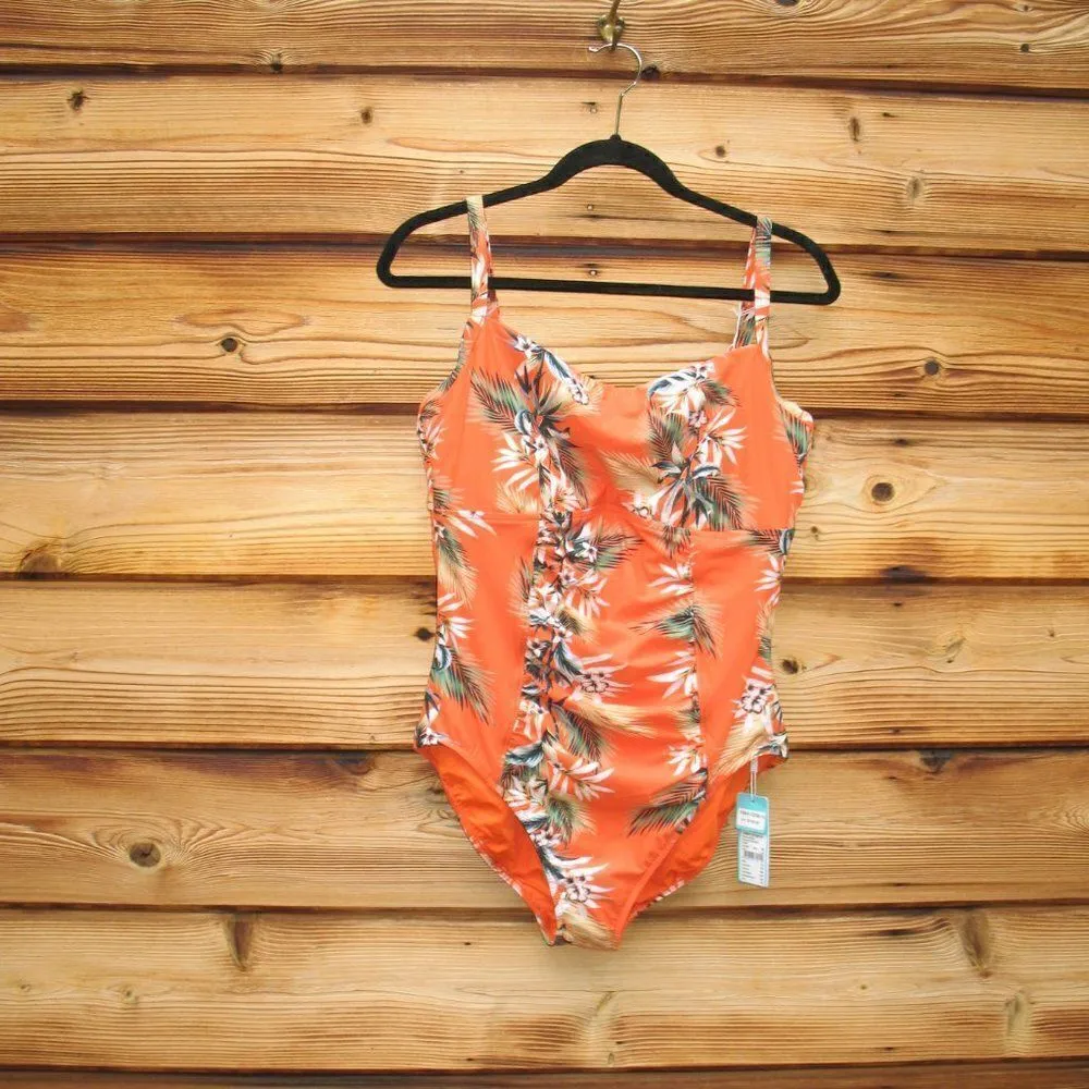 NWT Seafolly One Piece Plus Size Swim Suit 14 DD - Image 3