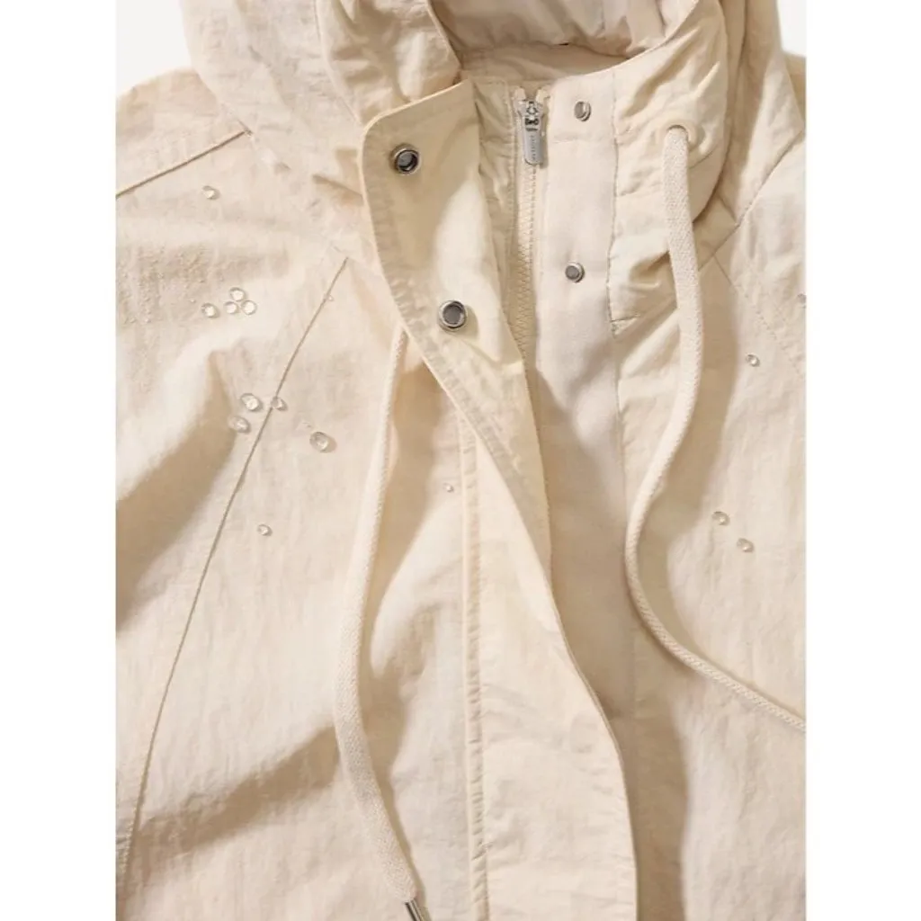 Athleta  L Everywhere Anorak Jacket Bone Large - Image 3