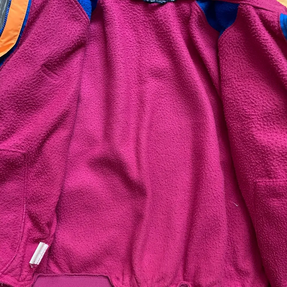 Columbia Vintage ‘90s Bugaboo Blue and Orange Winter Jacket with Fleece‎ Size XL - Image 3