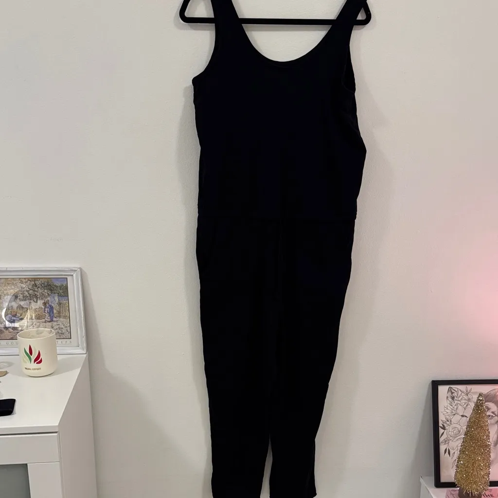 Frank & Eileen Tank Jumpsuit Black - Image 3